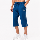 3/4 Performance Shorts| Royal Blue