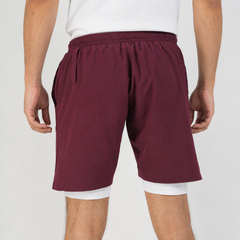 2 in 1 Training Shorts | Maroon