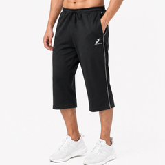 3/4 Performance Shorts | Black