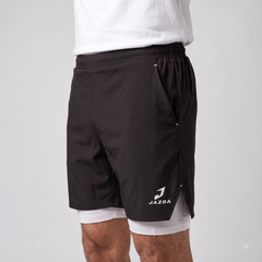 2 in 1 Training Shorts | Black